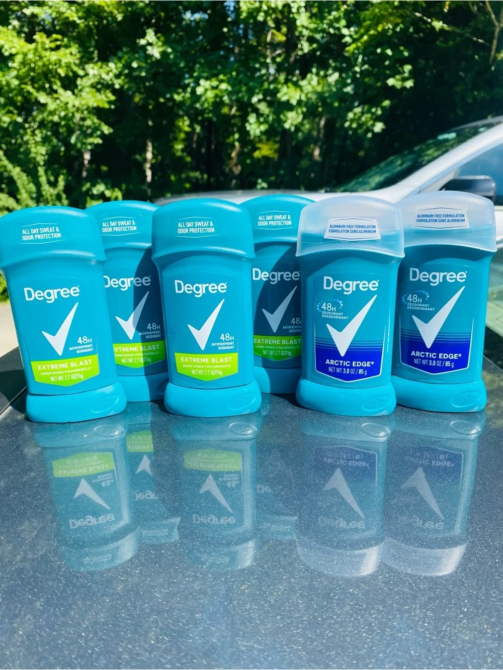 Degree deodorants (6)